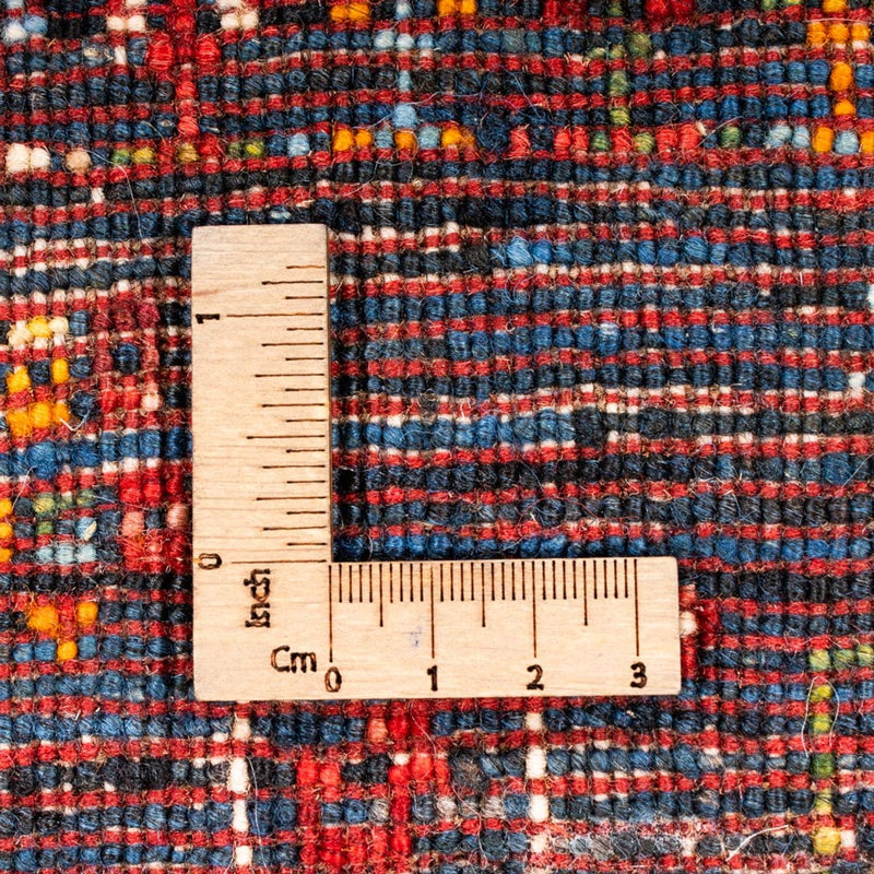 Gabbeh Tæppe - Loribaft Persisk - Royal - 156 x 105 cm - flerfarvet