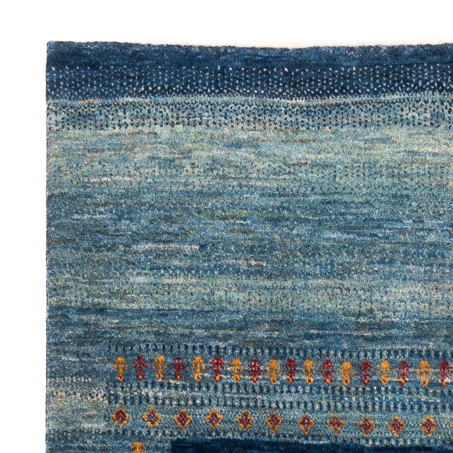 Gabbeh Tæppe - Loribaft Persisk - Royal - 180 x 123 cm - blå