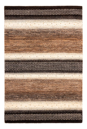 Gabbeh Tæppe - Loribaft Persisk - 177 x 120 cm - natur