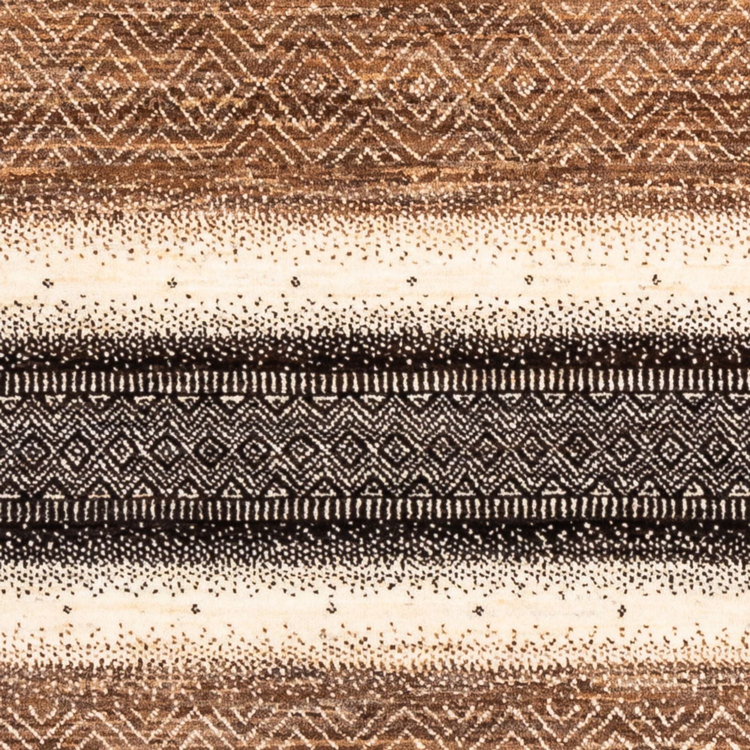 Gabbeh Tæppe - Loribaft Persisk - 177 x 120 cm - natur