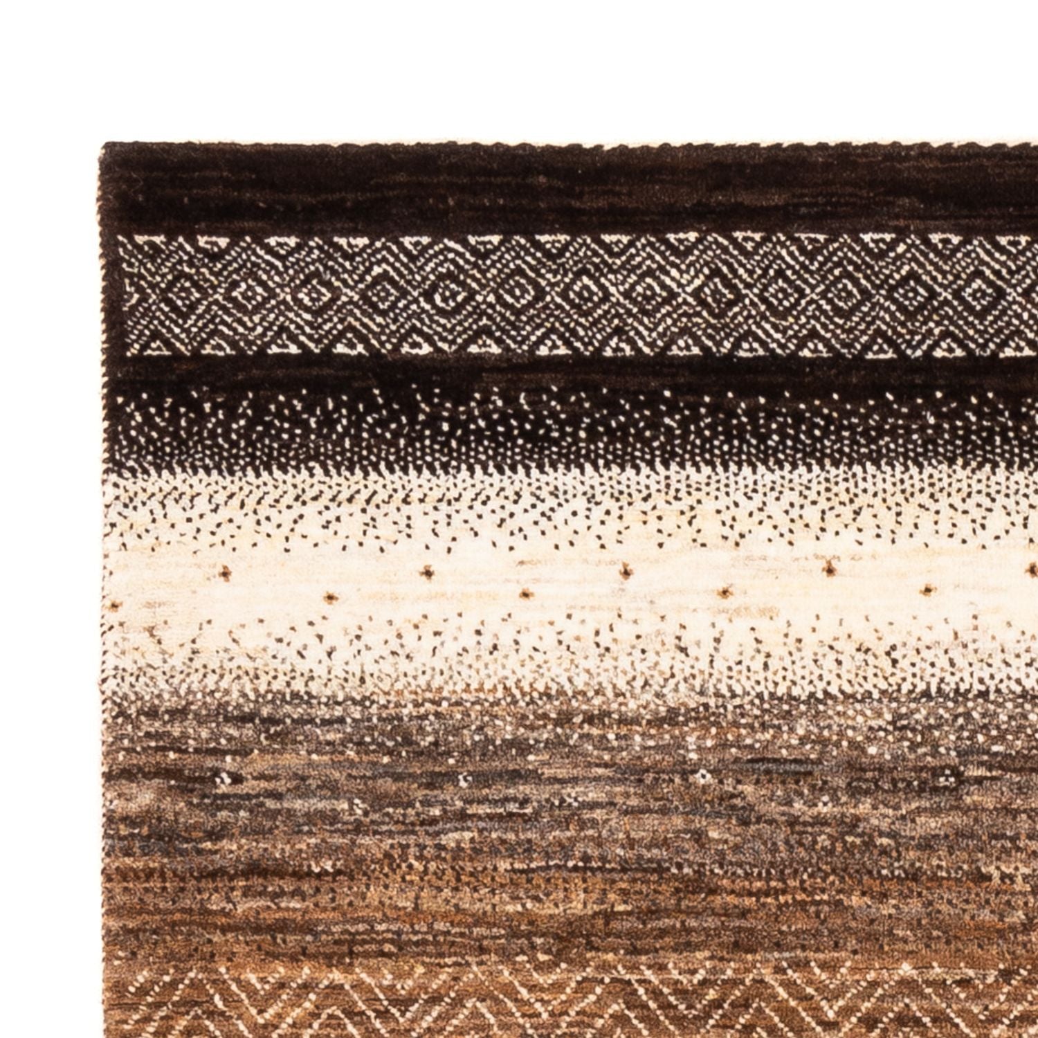 Gabbeh Tæppe - Loribaft Persisk - 177 x 120 cm - natur