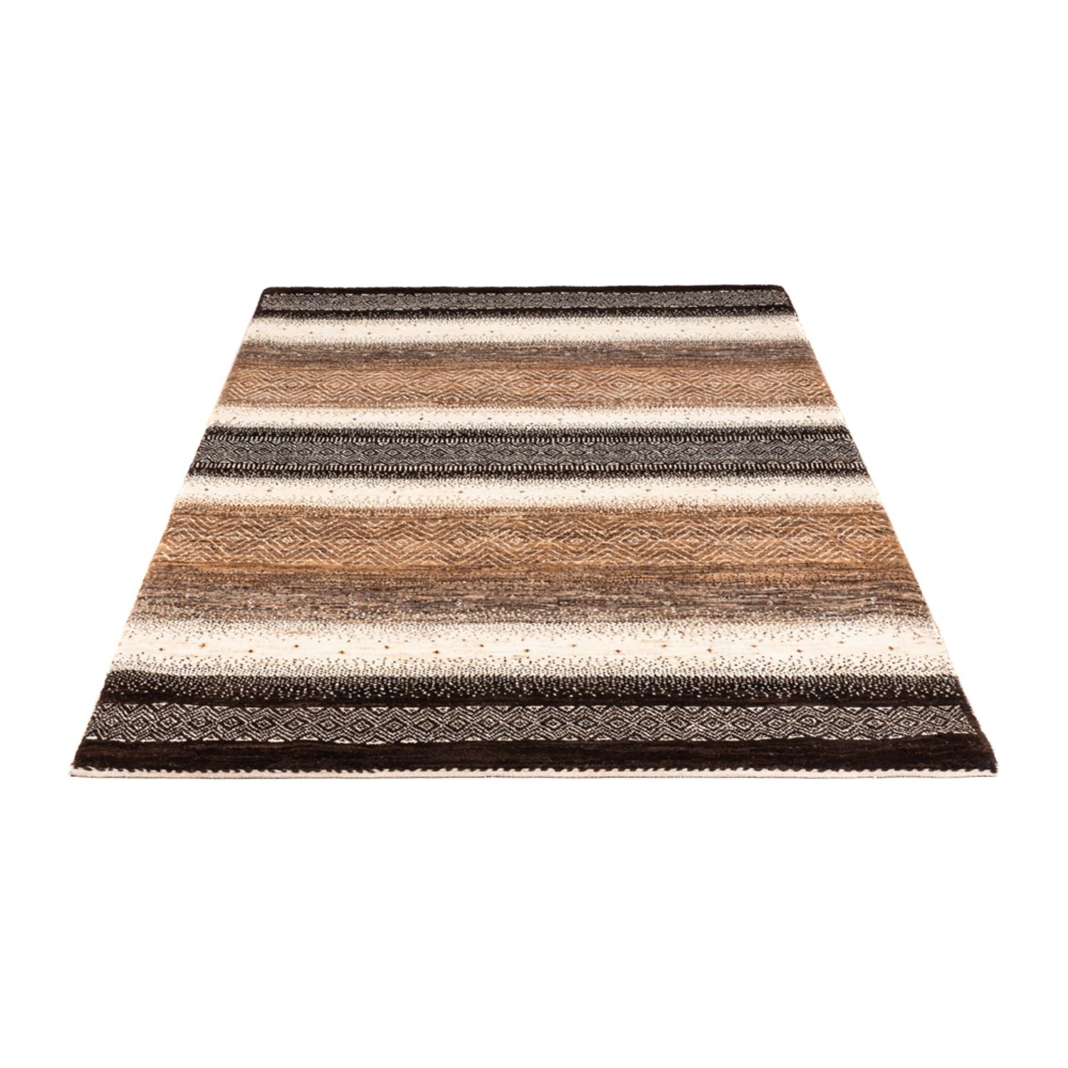 Gabbeh Tæppe - Loribaft Persisk - 177 x 120 cm - natur