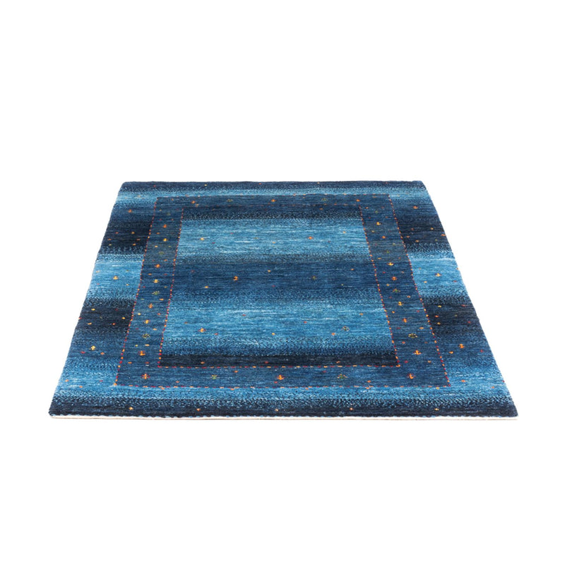 Gabbeh Tæppe - Loribaft Persisk - 148 x 98 cm - blå