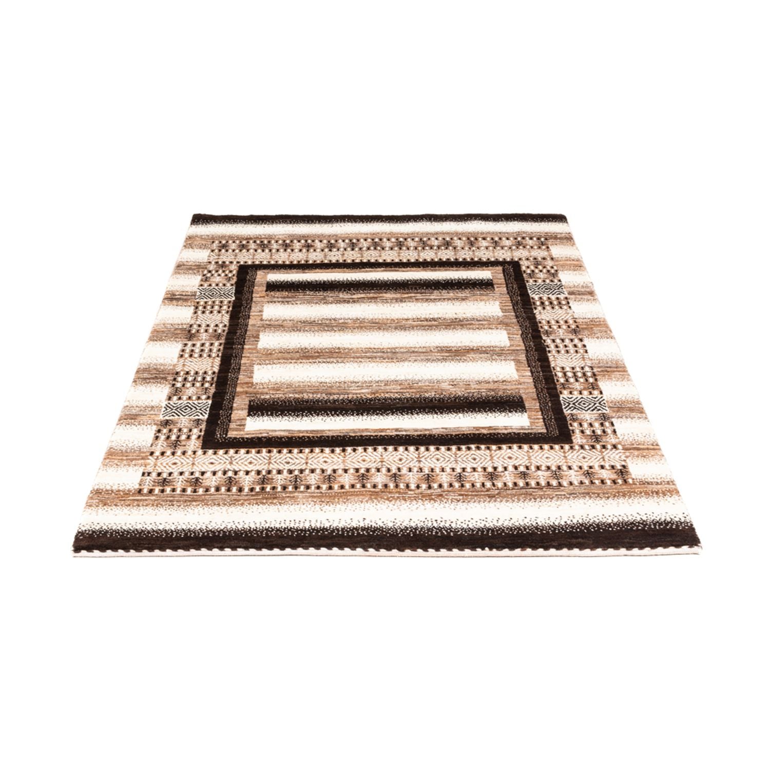 Gabbeh Tæppe - Loribaft Persisk - Royal - 165 x 108 cm - natur
