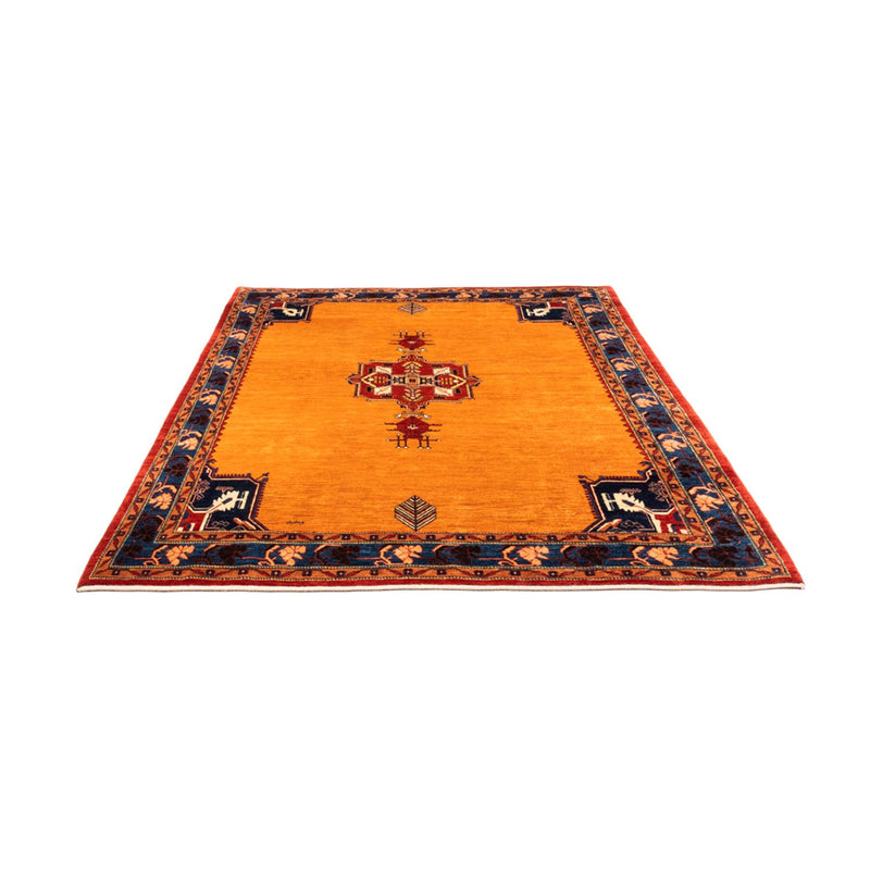 Gabbeh Tæppe - Loribaft Persisk - 300 x 210 cm - guld