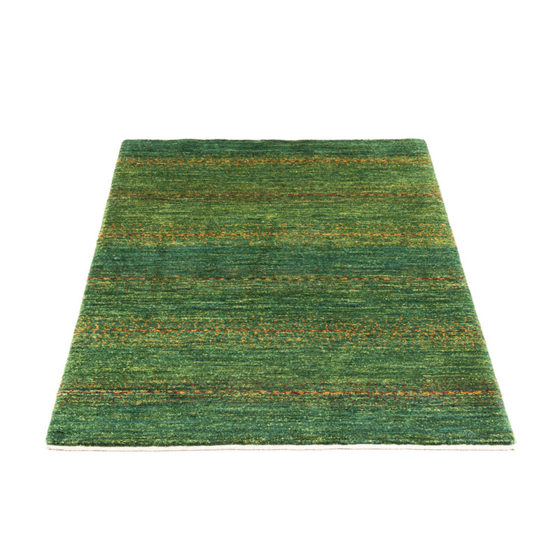Gabbeh Tæppe - Loribaft Persisk - 122 x 80 cm - grøn