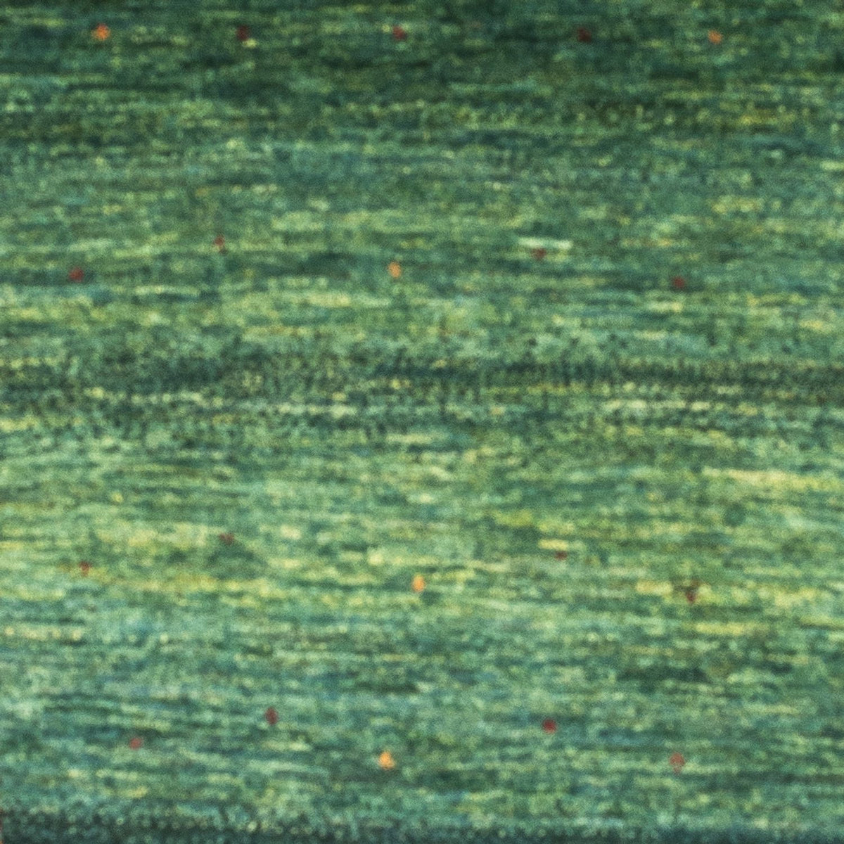 Gabbeh Tæppe - Loribaft Persisk - 145 x 100 cm - grøn