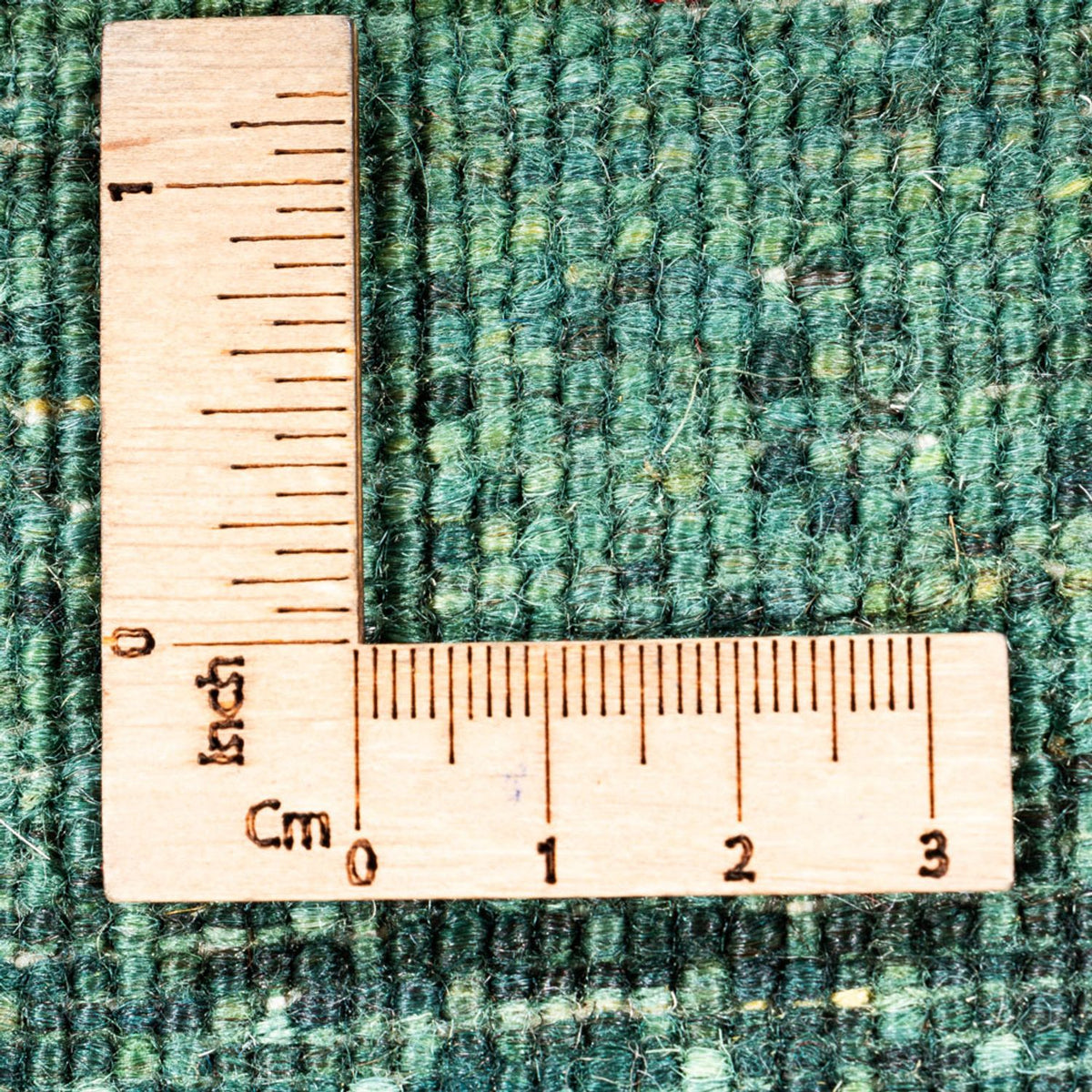 Gabbeh Tæppe - Loribaft Persisk - 145 x 100 cm - grøn