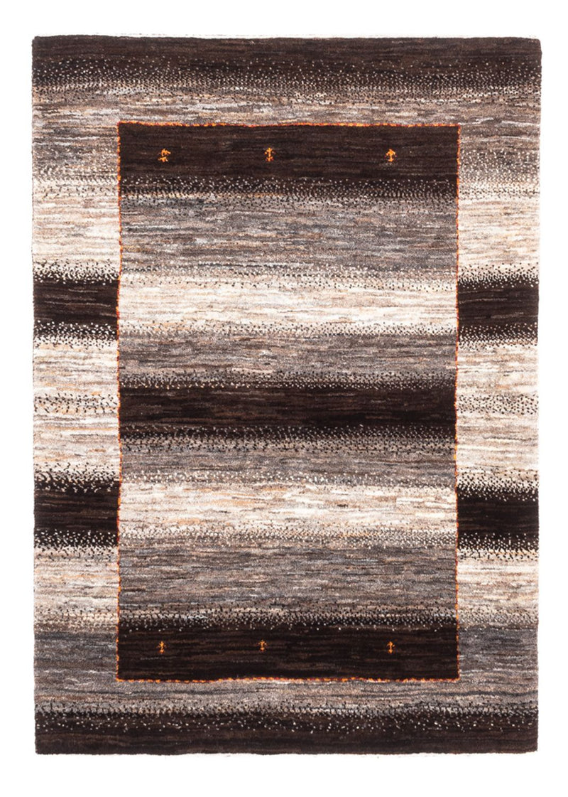 Gabbeh Tæppe - Loribaft Persisk - 122 x 88 cm - natur