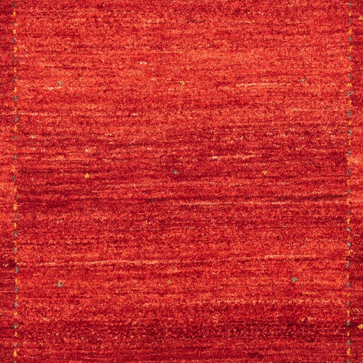 Gabbeh Tæppe - Loribaft Persisk - 125 x 85 cm - rød