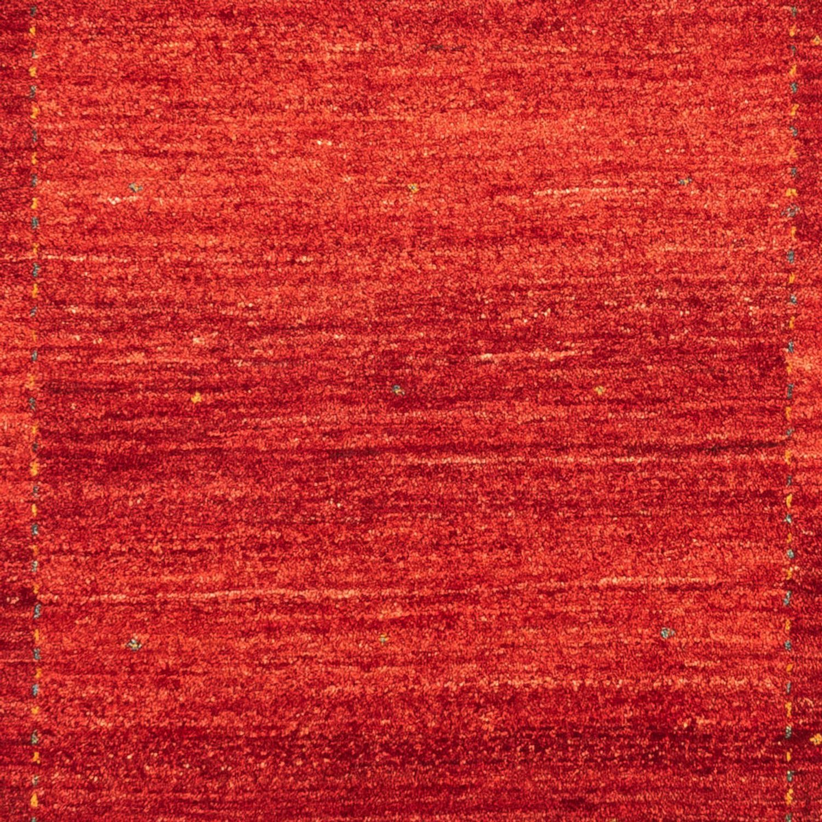 Gabbeh Tæppe - Loribaft Persisk - 125 x 85 cm - rød