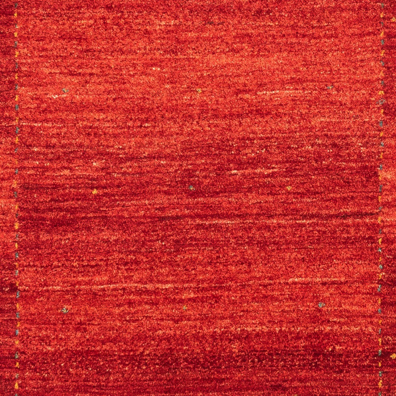 Gabbeh Tæppe - Loribaft Persisk - 125 x 85 cm - rød