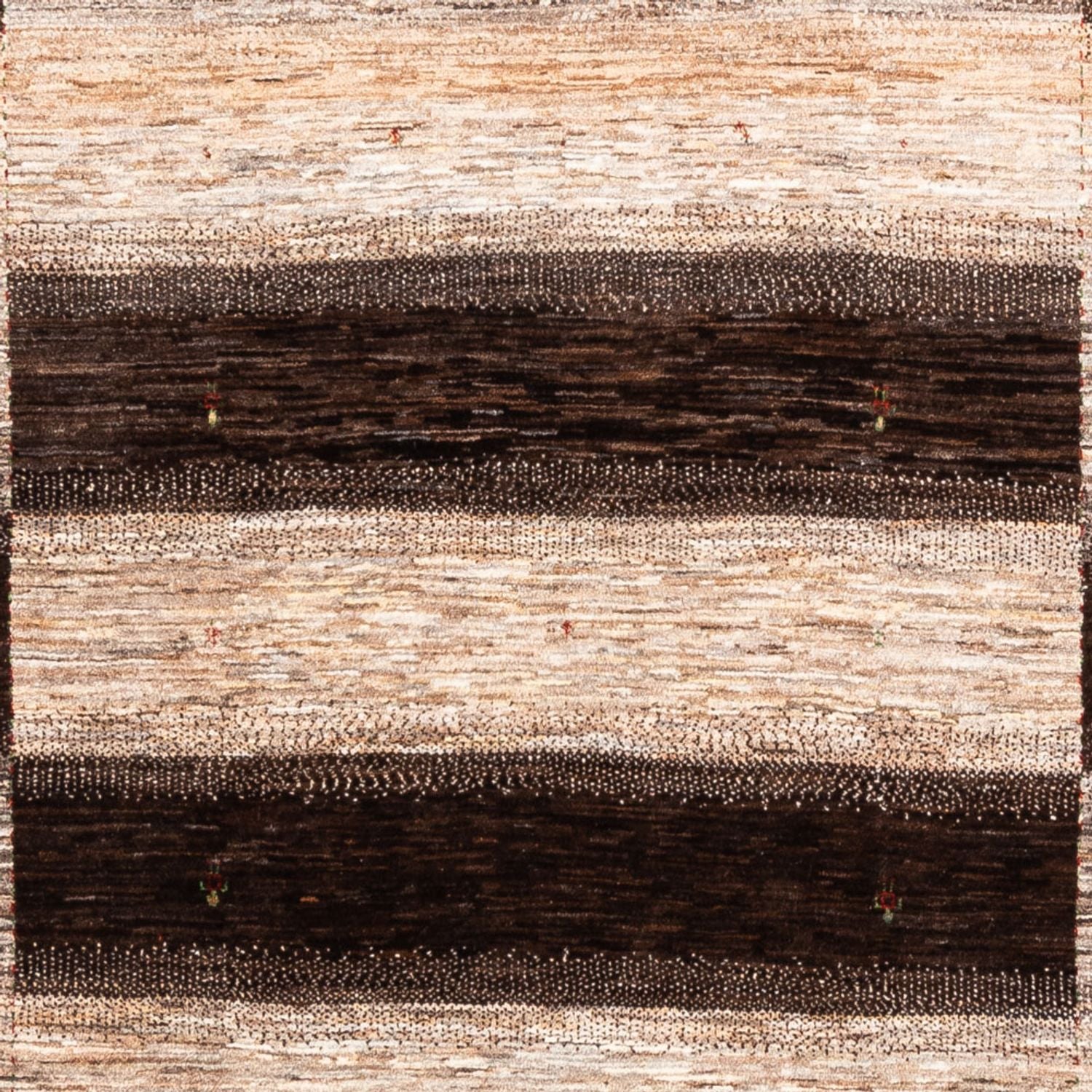 Gabbeh Tæppe - Loribaft Persisk - 311 x 208 cm - brun