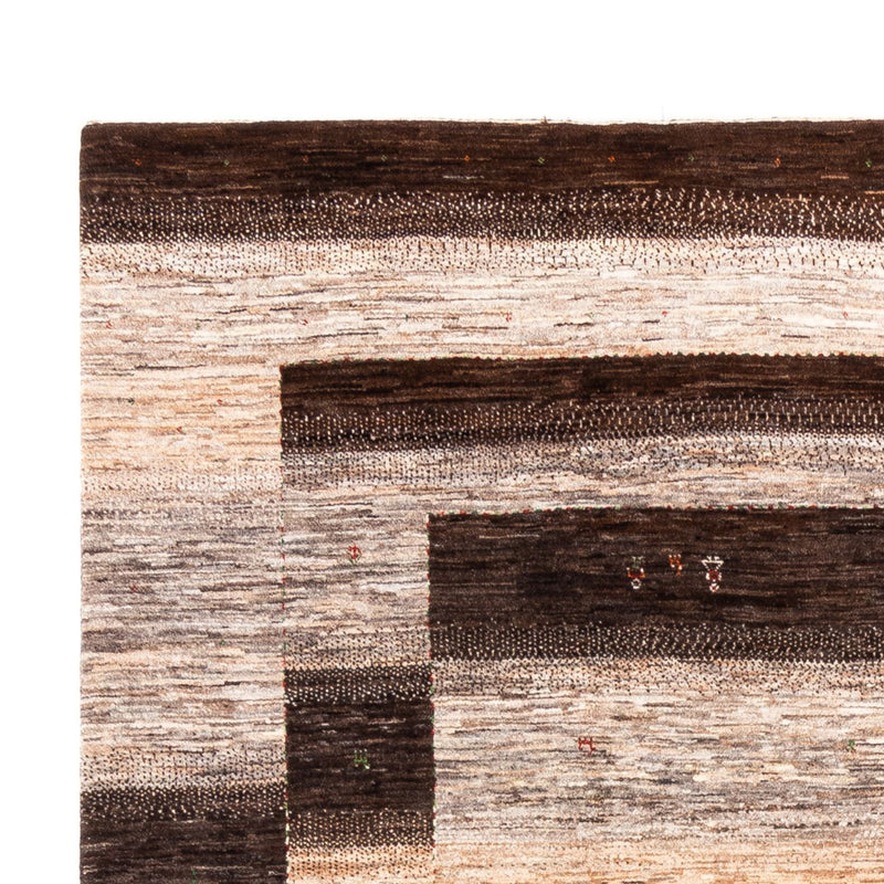 Gabbeh Tæppe - Loribaft Persisk - 311 x 208 cm - brun