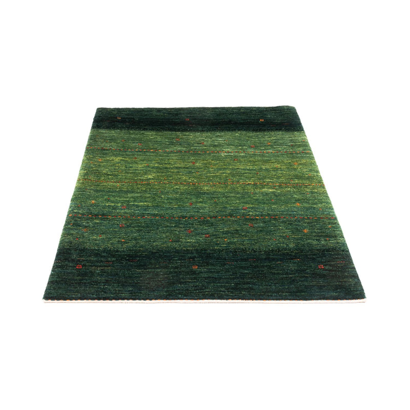 Gabbeh Tæppe - Loribaft Persisk - 132 x 90 cm - grøn
