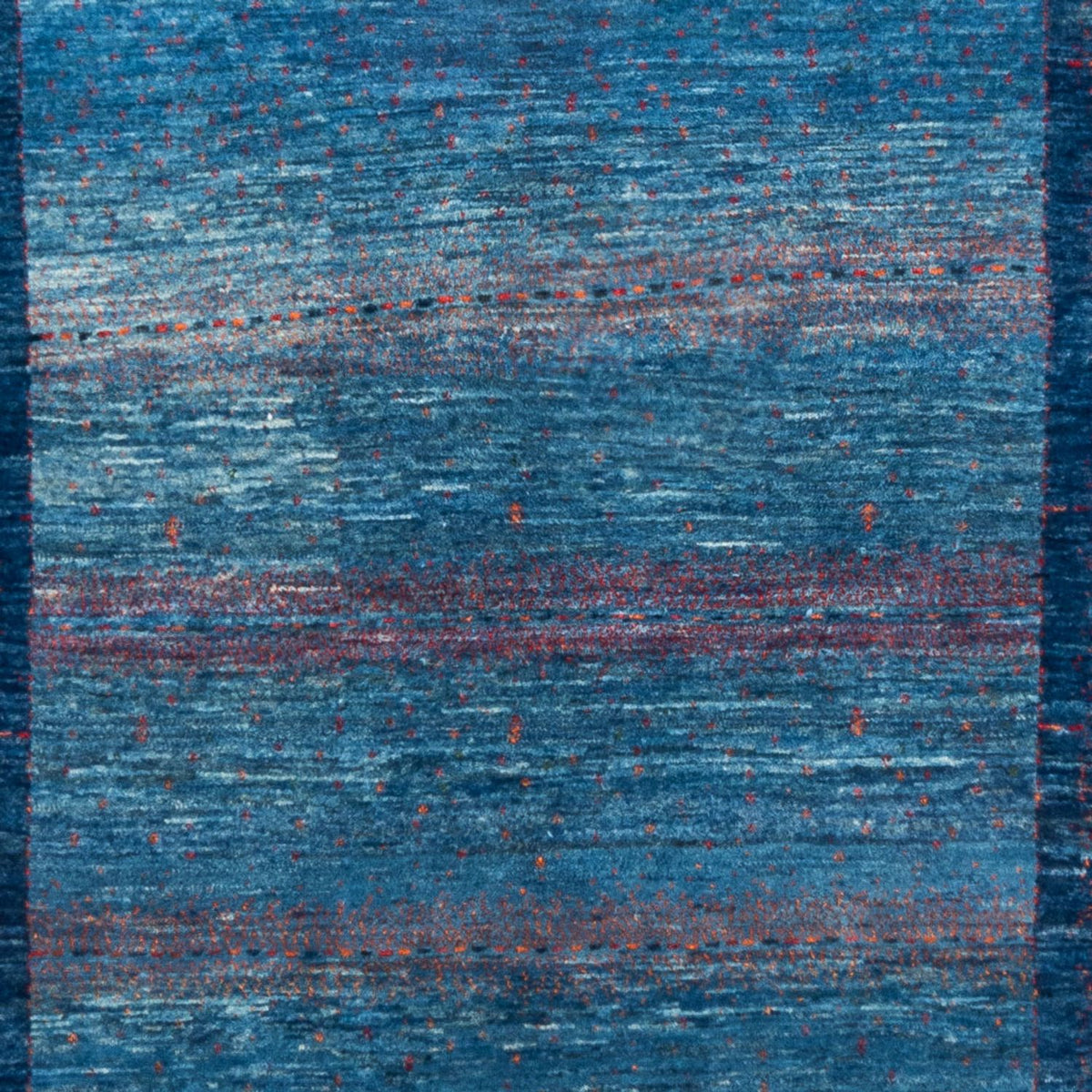 Gabbeh Tæppe - Loribaft Persisk - 240 x 170 cm - blå