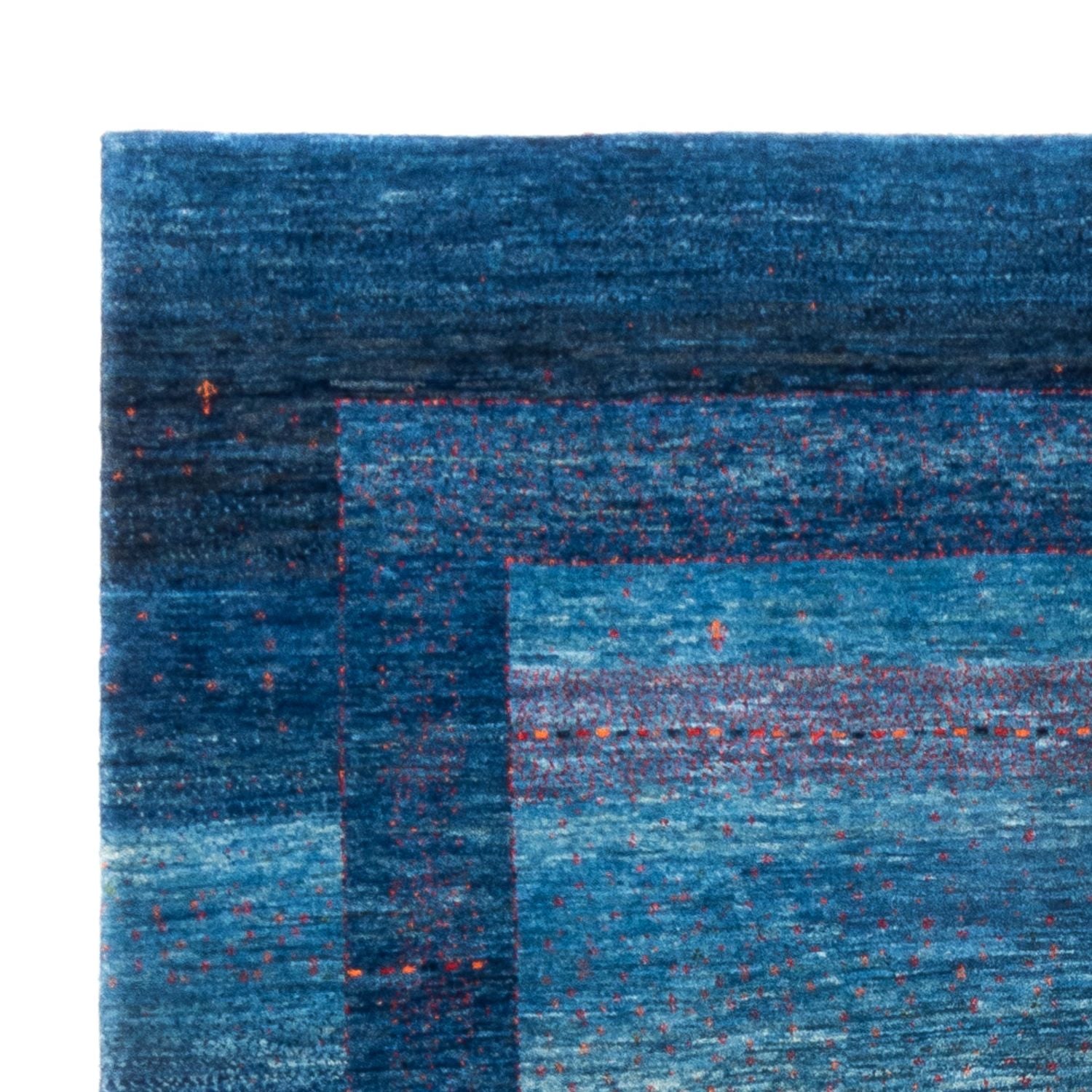 Gabbeh Tæppe - Loribaft Persisk - 240 x 170 cm - blå