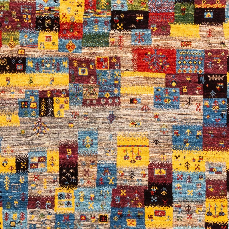 Gabbeh Tæppe - Loribaft Persisk - Royal - 196 x 148 cm - grøn
