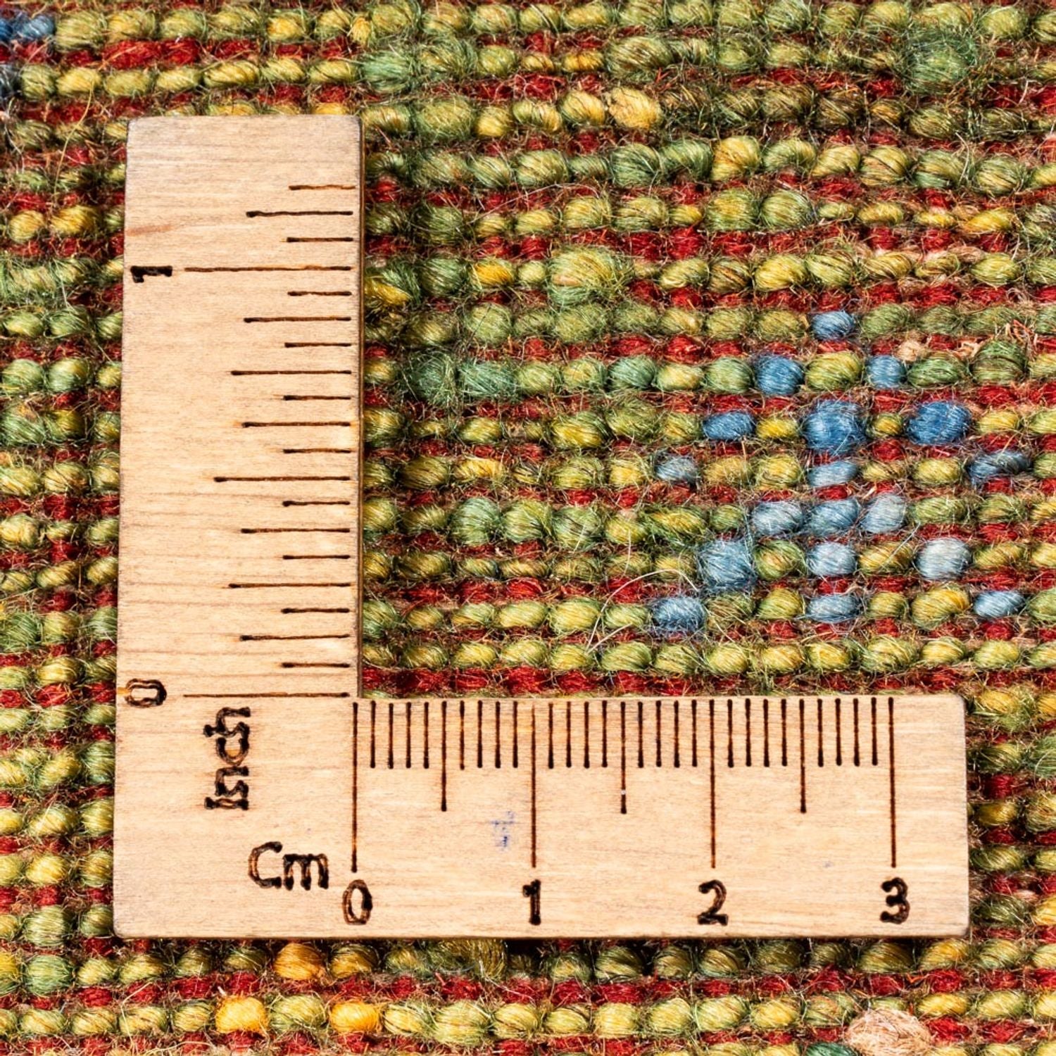 Gabbeh Tæppe - Loribaft Persisk - Royal - 196 x 148 cm - grøn