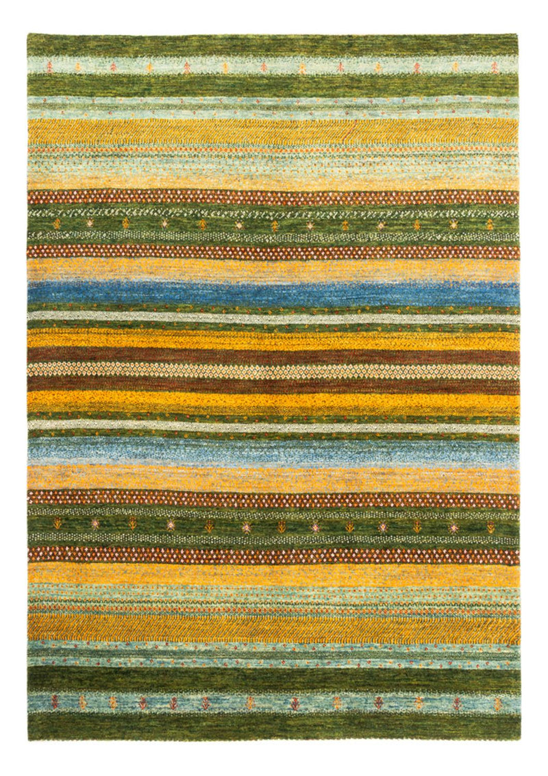 Gabbeh Tæppe - Loribaft Persisk - Royal - 220 x 152 cm - grøn