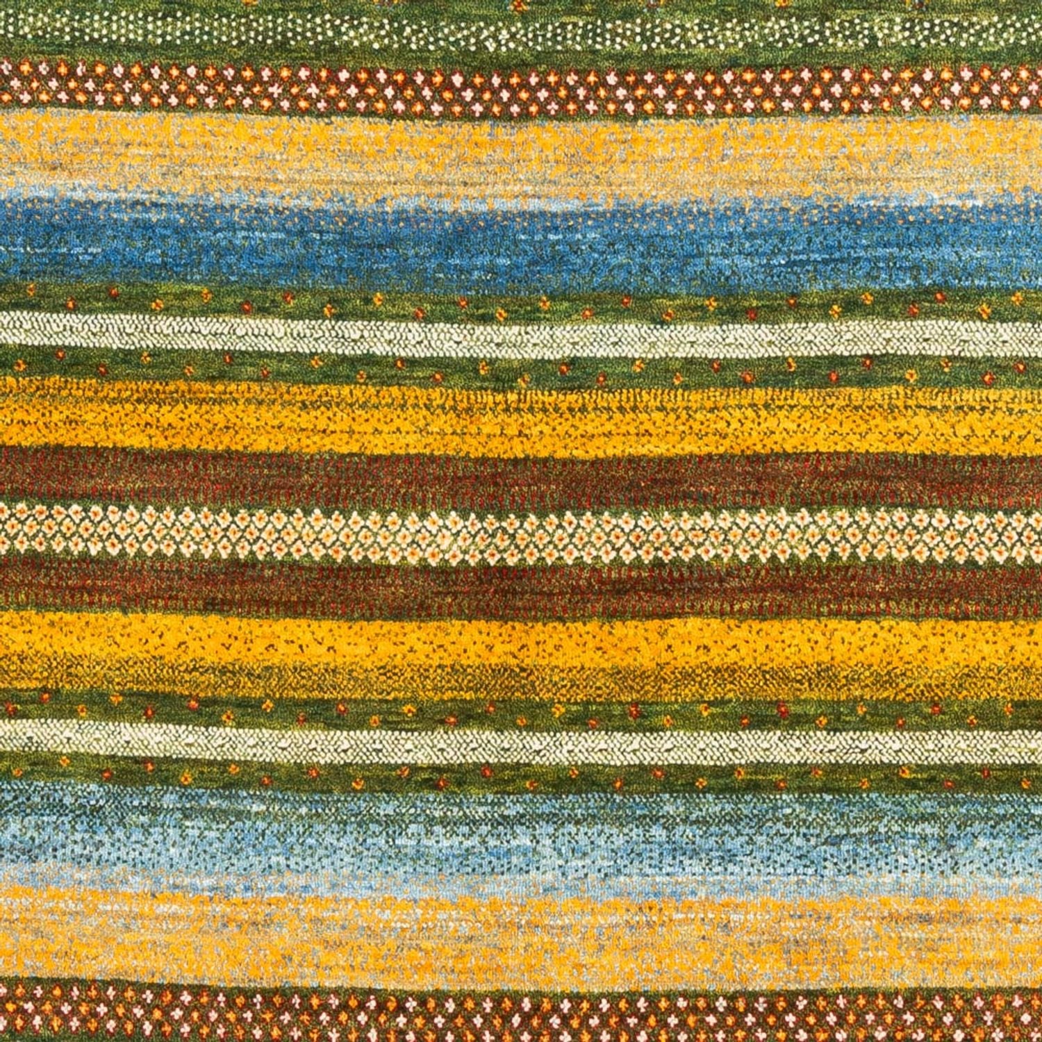 Gabbeh Tæppe - Loribaft Persisk - Royal - 220 x 152 cm - grøn
