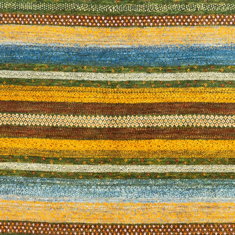 Gabbeh Tæppe - Loribaft Persisk - Royal - 220 x 152 cm - grøn