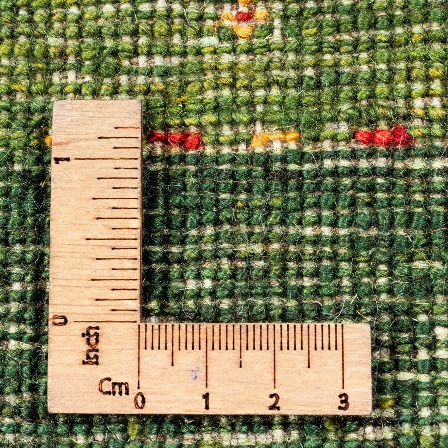 Gabbeh Tæppe - Loribaft Persisk - 200 x 150 cm - grøn