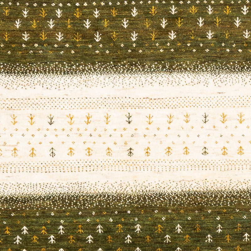 Gabbeh Tæppe - Loribaft Persisk - 203 x 147 cm - natur