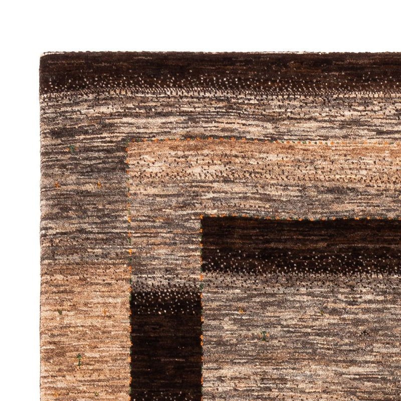Gabbeh Tæppe - Loribaft Persisk - 203 x 145 cm - grå