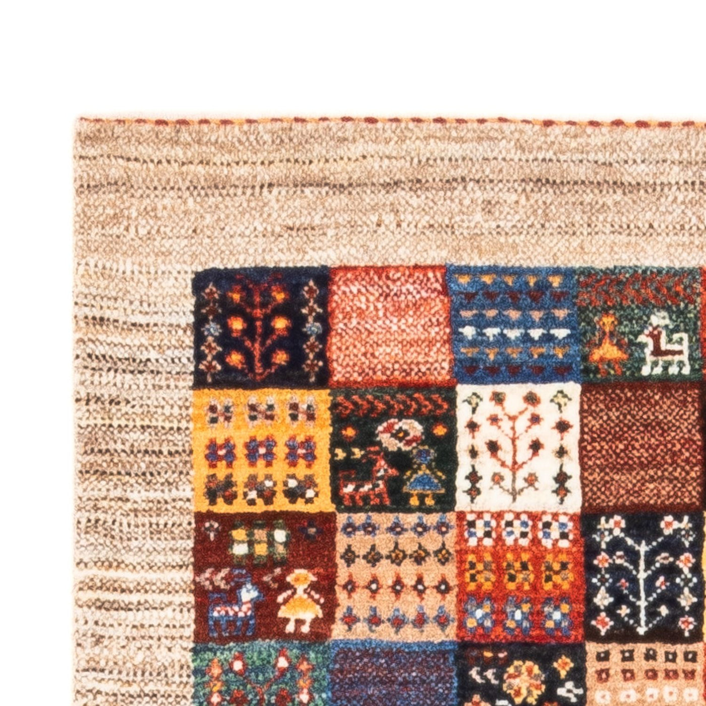Loribaft Tæppe 132x84cm - Perserteppich Wollteppich