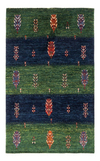 Gabbeh Tæppe - Loribaft Persisk - Royal - 133 x 83 cm - flerfarvet