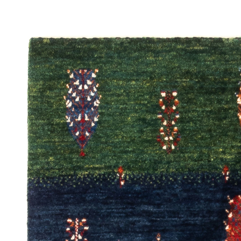 Gabbeh Tæppe - Loribaft Persisk - Royal - 133 x 83 cm - flerfarvet