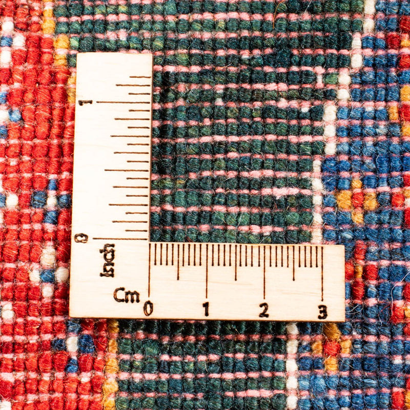 Gabbeh Tæppe - Loribaft Persisk - Royal - 126 x 86 cm - flerfarvet
