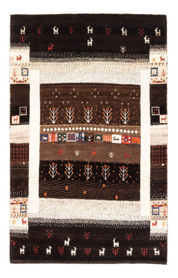 Gabbeh Tæppe - Loribaft Persisk - Royal - 130 x 86 cm - flerfarvet