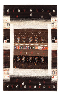 Gabbeh Tæppe - Loribaft Persisk - Royal - 130 x 86 cm - flerfarvet