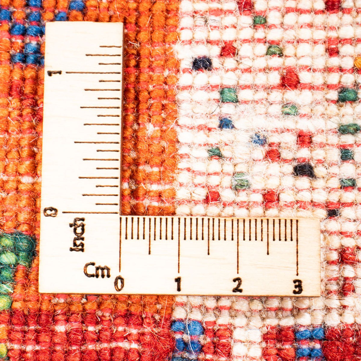 Gabbeh Tæppe - Loribaft Persisk - Royal - 123 x 80 cm - flerfarvet