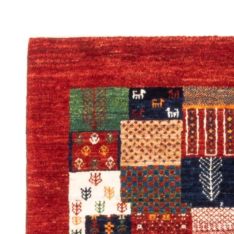 Gabbeh Tæppe - Loribaft Persisk - Royal - 128 x 80 cm - flerfarvet