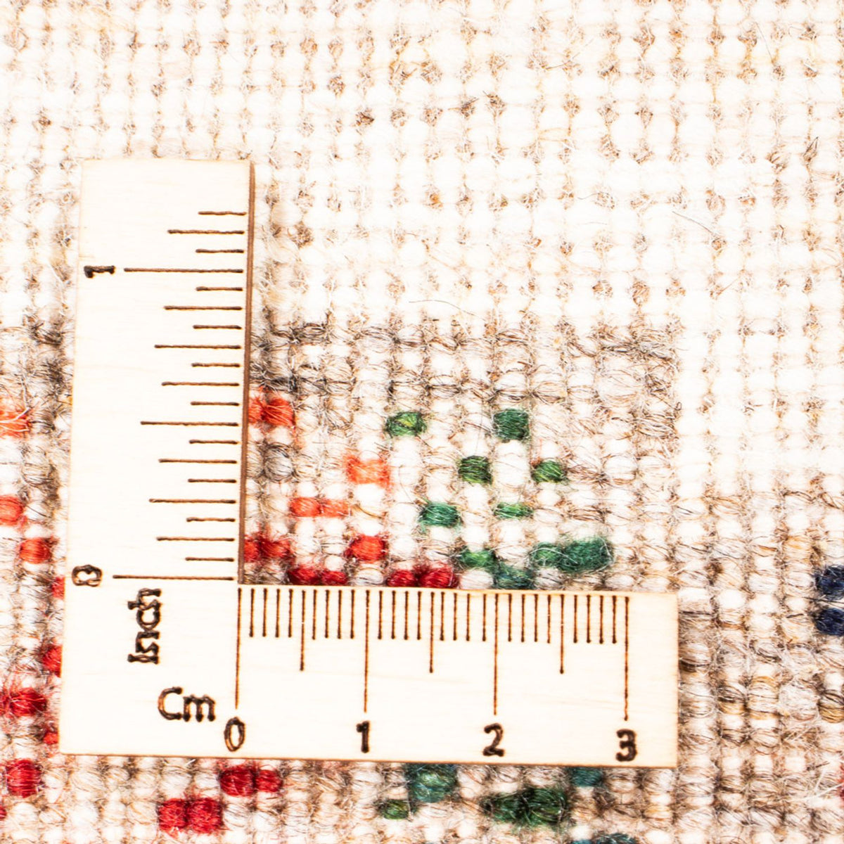 Gabbeh Tæppe - Loribaft Persisk - Royal - 125 x 90 cm - creme