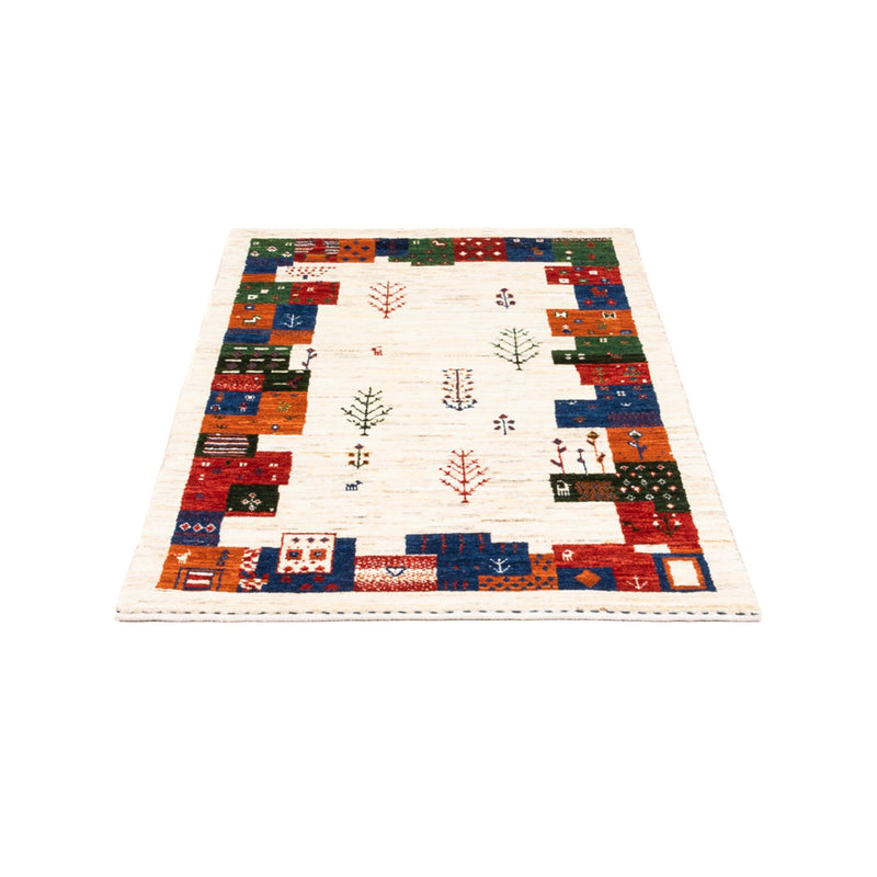 Gabbeh Tæppe - Loribaft Persisk - Royal - 135 x 83 cm - flerfarvet