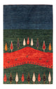 Loribaft Tæppe 126x82cm - Perserteppich Wollteppich