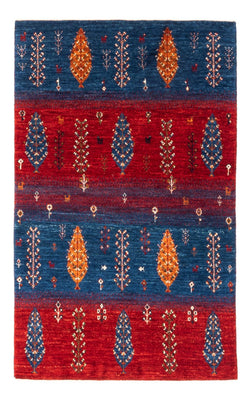 Gabbeh Tæppe - Loribaft Persisk - Royal - 130 x 82 cm - flerfarvet