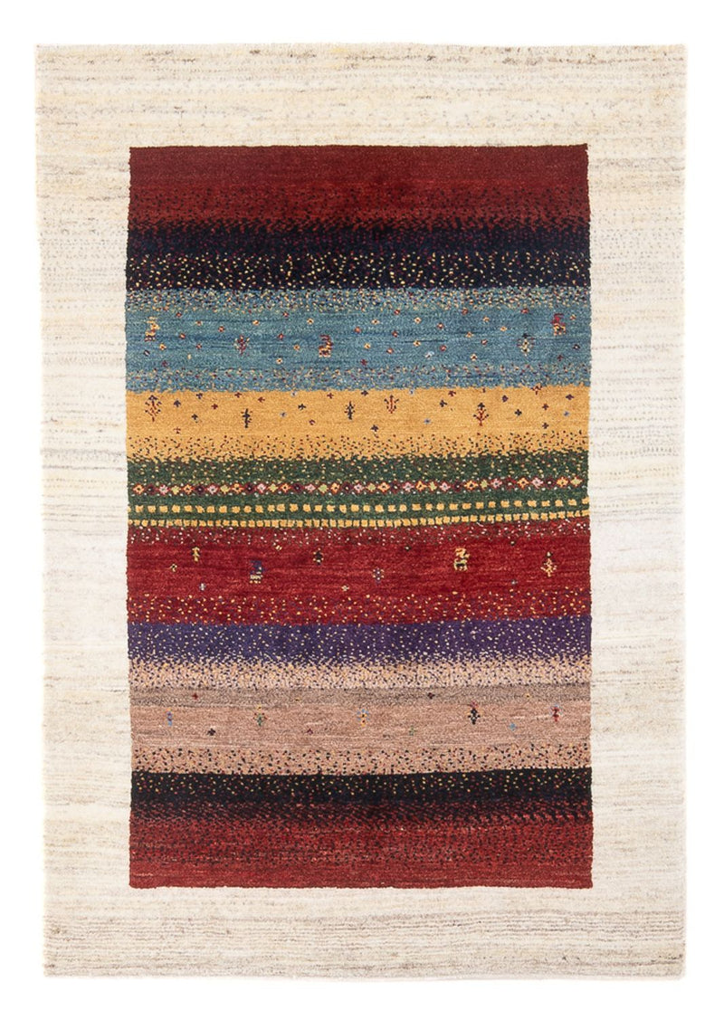 Gabbeh Tæppe - Loribaft Persisk - Royal - 130 x 85 cm - flerfarvet