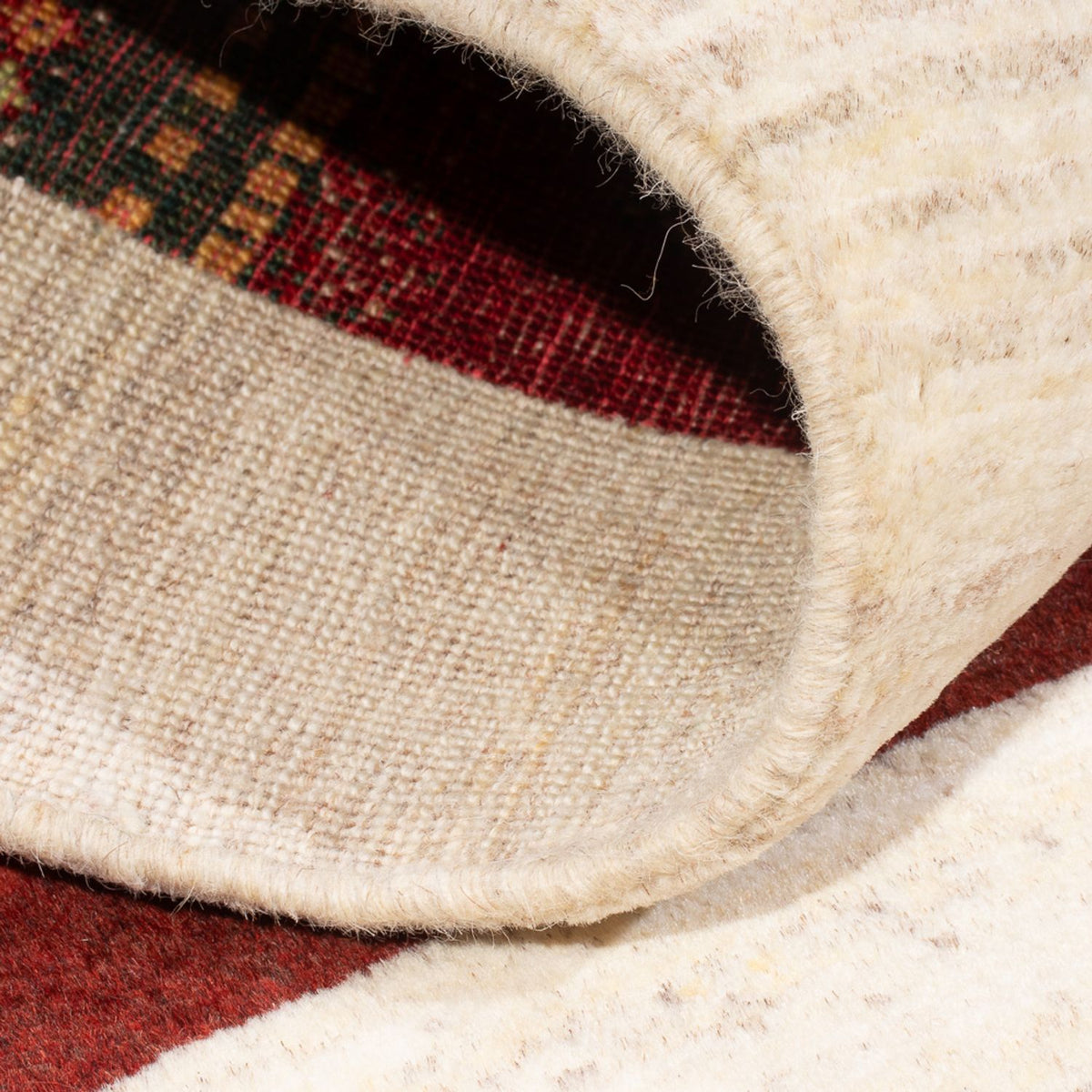 Gabbeh Tæppe - Loribaft Persisk - Royal - 130 x 85 cm - flerfarvet