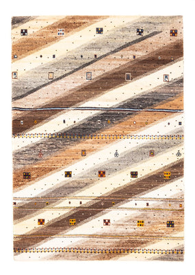 Gabbeh Tæppe - Loribaft Persisk - Royal - 120 x 80 cm - flerfarvet