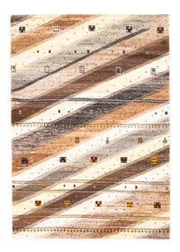 Gabbeh Tæppe - Loribaft Persisk - Royal - 120 x 80 cm - flerfarvet