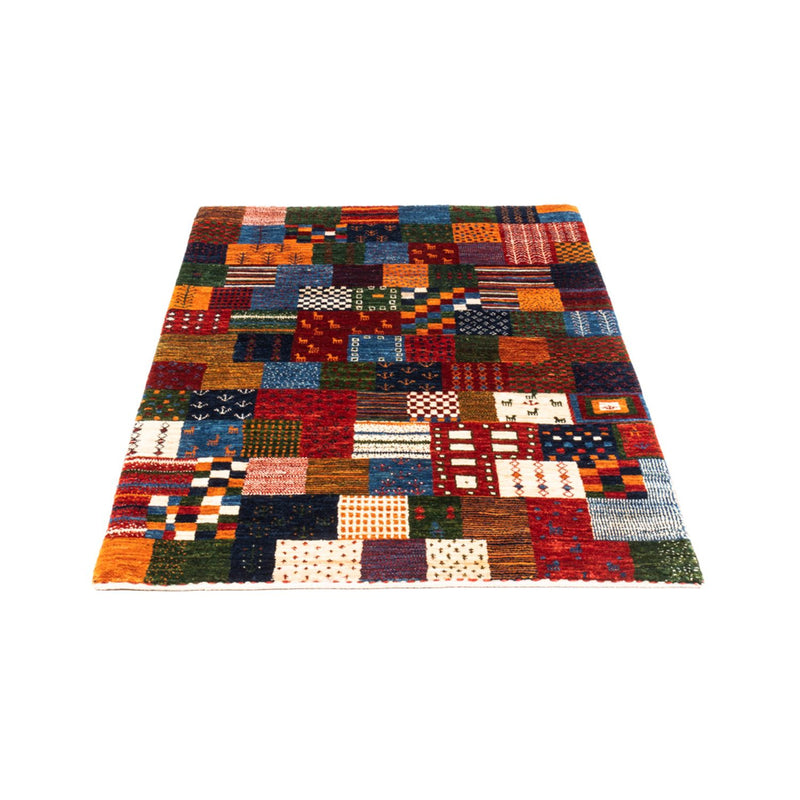 Gabbeh Tæppe - Loribaft Persisk - Royal - 128 x 84 cm - flerfarvet