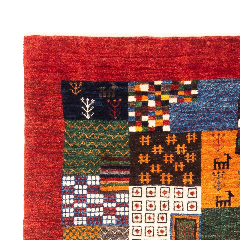 Gabbeh Tæppe - Loribaft Persisk - Royal - 146 x 97 cm - flerfarvet