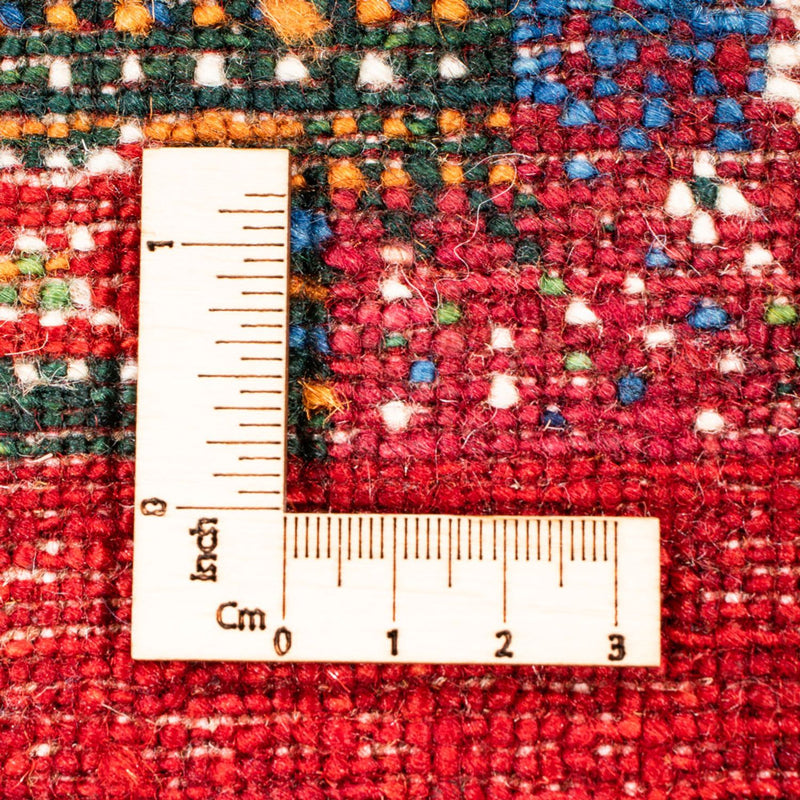 Gabbeh Tæppe - Loribaft Persisk - Royal - 123 x 89 cm - flerfarvet