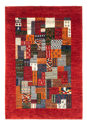 Gabbeh Tæppe - Loribaft Persisk - Royal - 120 x 80 cm - flerfarvet