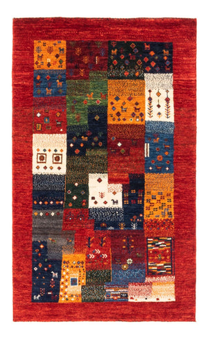 Gabbeh Tæppe - Loribaft Persisk - Royal - 132 x 82 cm - flerfarvet